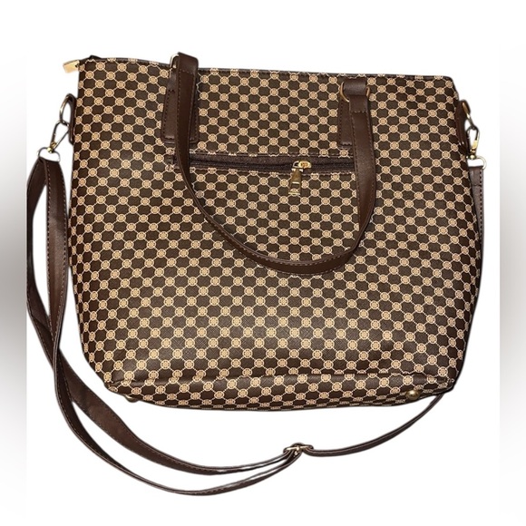 Checkered Purse Set of 3 - Picture 2 of 8